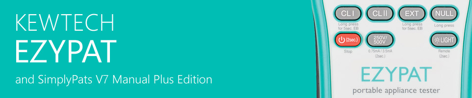 Kewtech EZYPAT PAT Tester